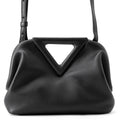 Bottega Veneta Shoulder Bag Point Small Leather Black