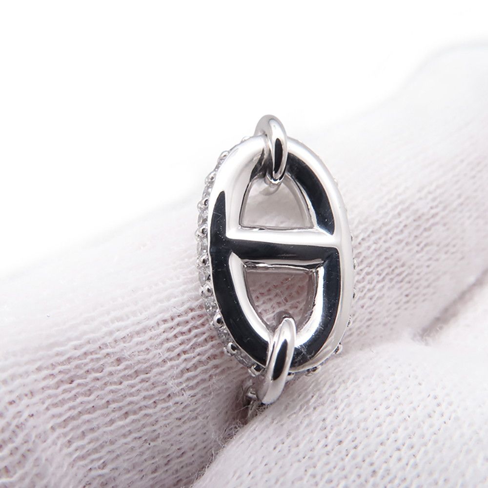 Hermes Bracelet New Farandole Diamond Total 18k White Gold — view 5