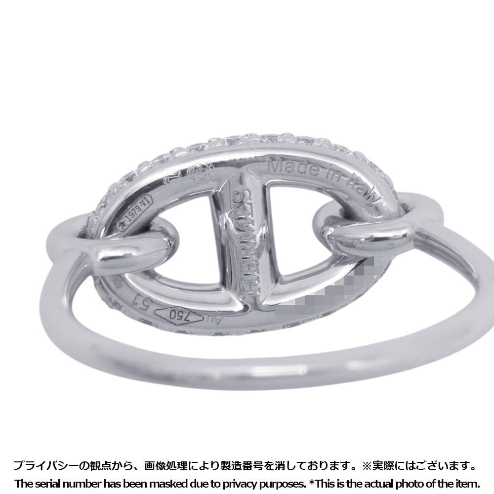 Hermes Ring New Farandole Diamond Total 18k White Gold — view 6