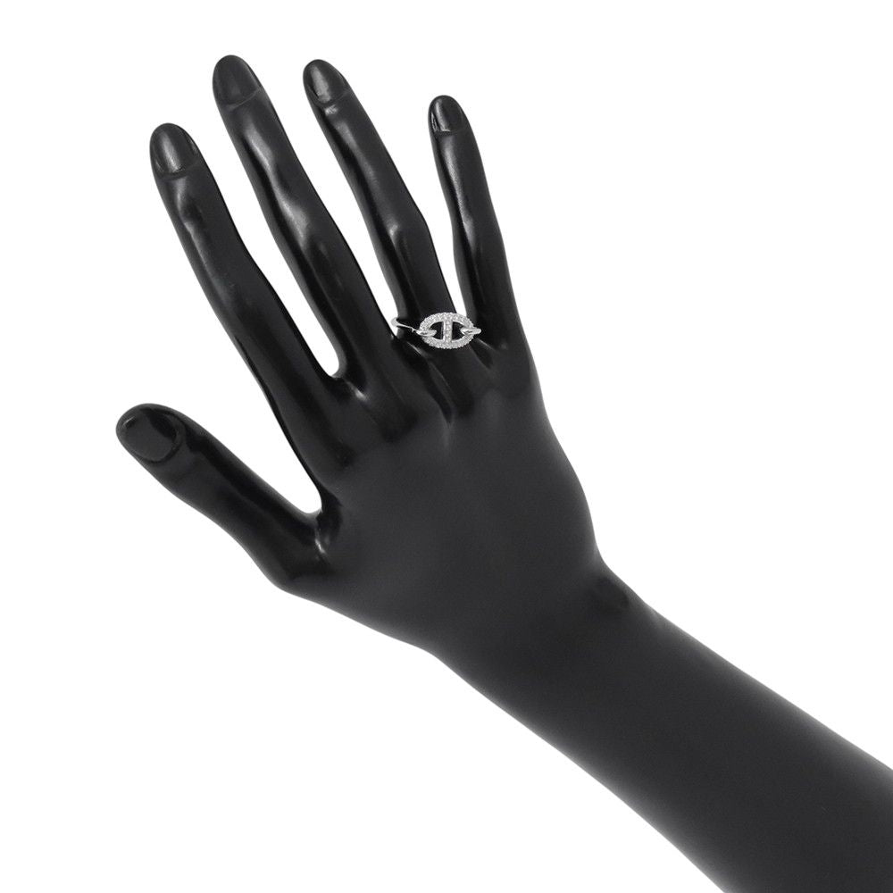Hermes Ring New Farandole Diamond Total 18k White Gold — view 4