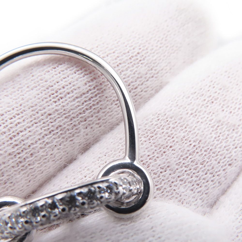Hermes Ring New Farandole Diamond Total 18k White Gold — view 5