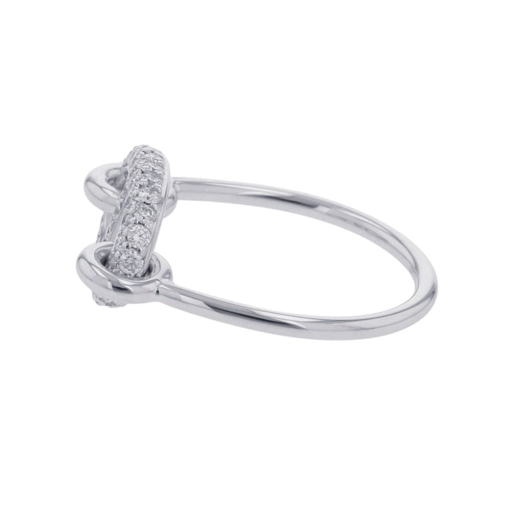 Hermes Ring New Farandole Diamond Total 18k White Gold — view 2