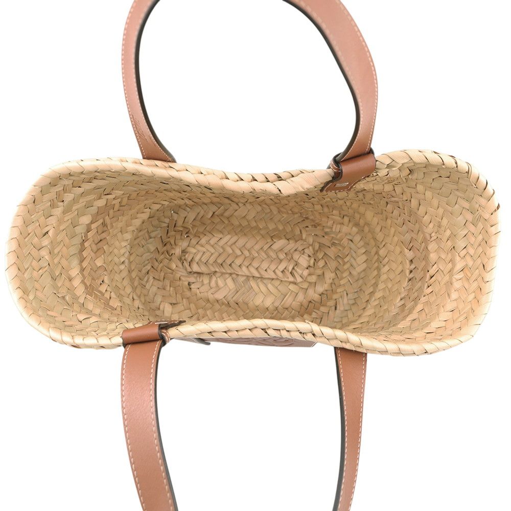 Loewe Handbag Basket Bag Small Raffia Leather — view 5