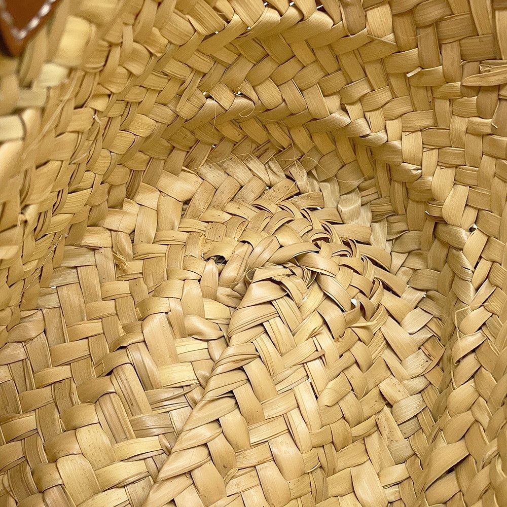 Loewe Handbag Basket Bag Small Raffia Leather — view 9