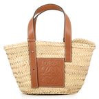 Loewe Handbag Basket Bag Small Raffia Leather