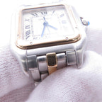 Cartier Panthere MM 1 Row 18k Yellow Gold Watch Quartz Ivory Dial — view 4