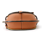 Loewe Shoulder Bag Gate Dual Mini Leather Brown — view 3