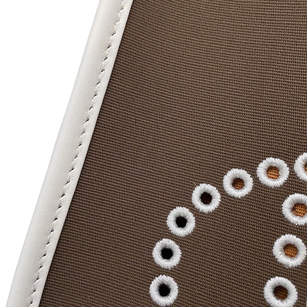 Hermes Shoulder Neo Evelyne TPM Etoupe Gray Pearl Dune Silver Toile Officier — view 5
