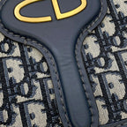 Dior Clutch Oblique Jacquard Fold Over 2-Way — view 8