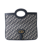 Dior Clutch Oblique Jacquard Fold Over 2-Way — view 2