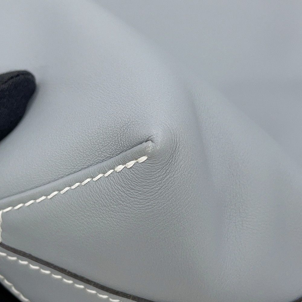Hermes Tote Neo Double Sens 28 Blue Glacier Pouchier Swift Reversible — view 7