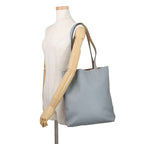 Hermes Tote Neo Double Sens 28 Blue Glacier Pouchier Swift Reversible — view 5