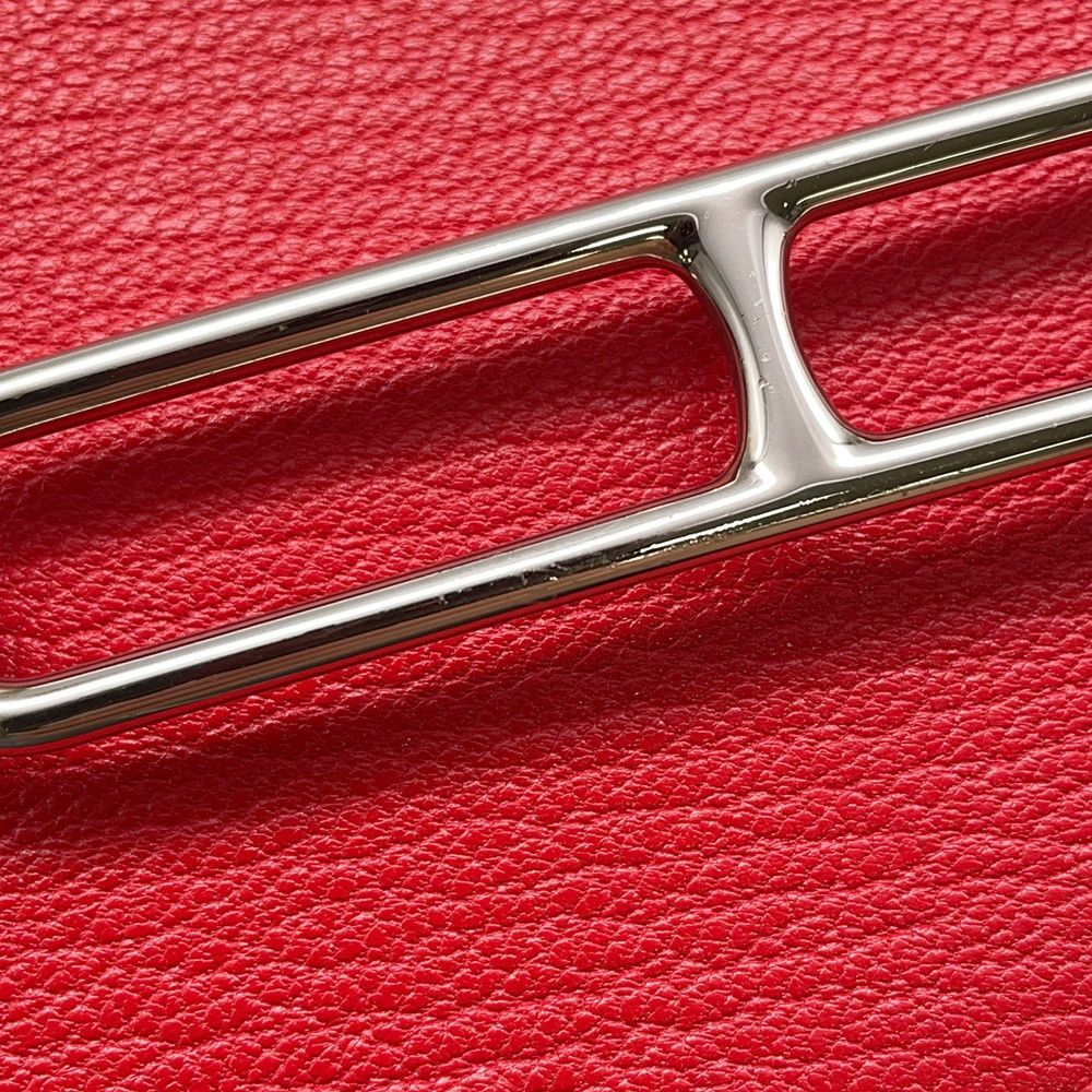 Hermes Wallet Roulis Slim le Juku Silver Chevre Misor — view 9