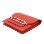 Hermes Wallet Roulis Slim le Juku Silver Chevre Misor — view 2