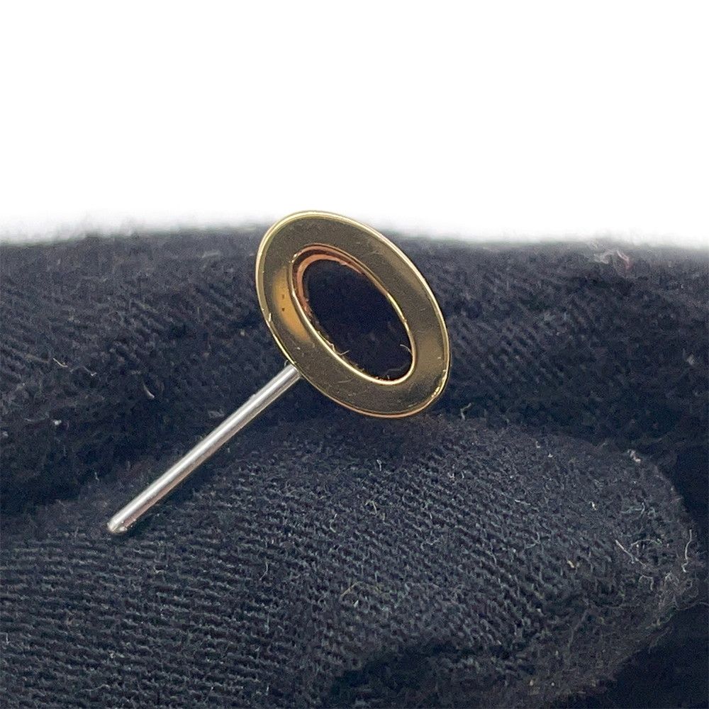 Hermes Earrings Mini Pop White Gold Motif — view 6