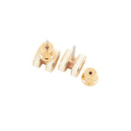 Hermes Earrings Mini Pop White Gold Motif — view 3