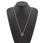 Hermes Necklace Labyrinth Black Silver — view 4