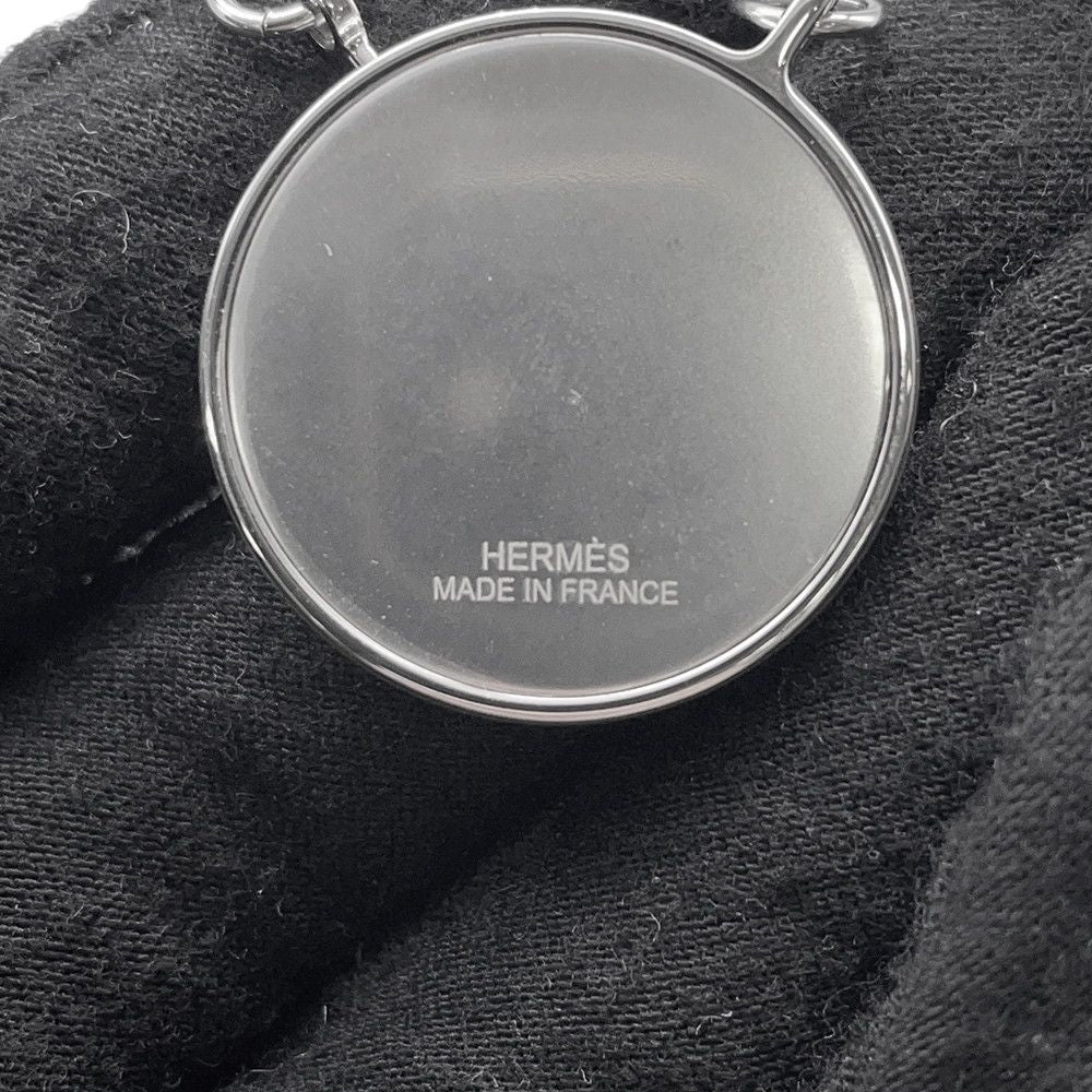 Hermes Necklace Labyrinth Black Silver — view 5
