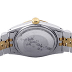 Rolex Datejust No 9 SS 18k Yellow Gold Watch Champagne Dial — view 3