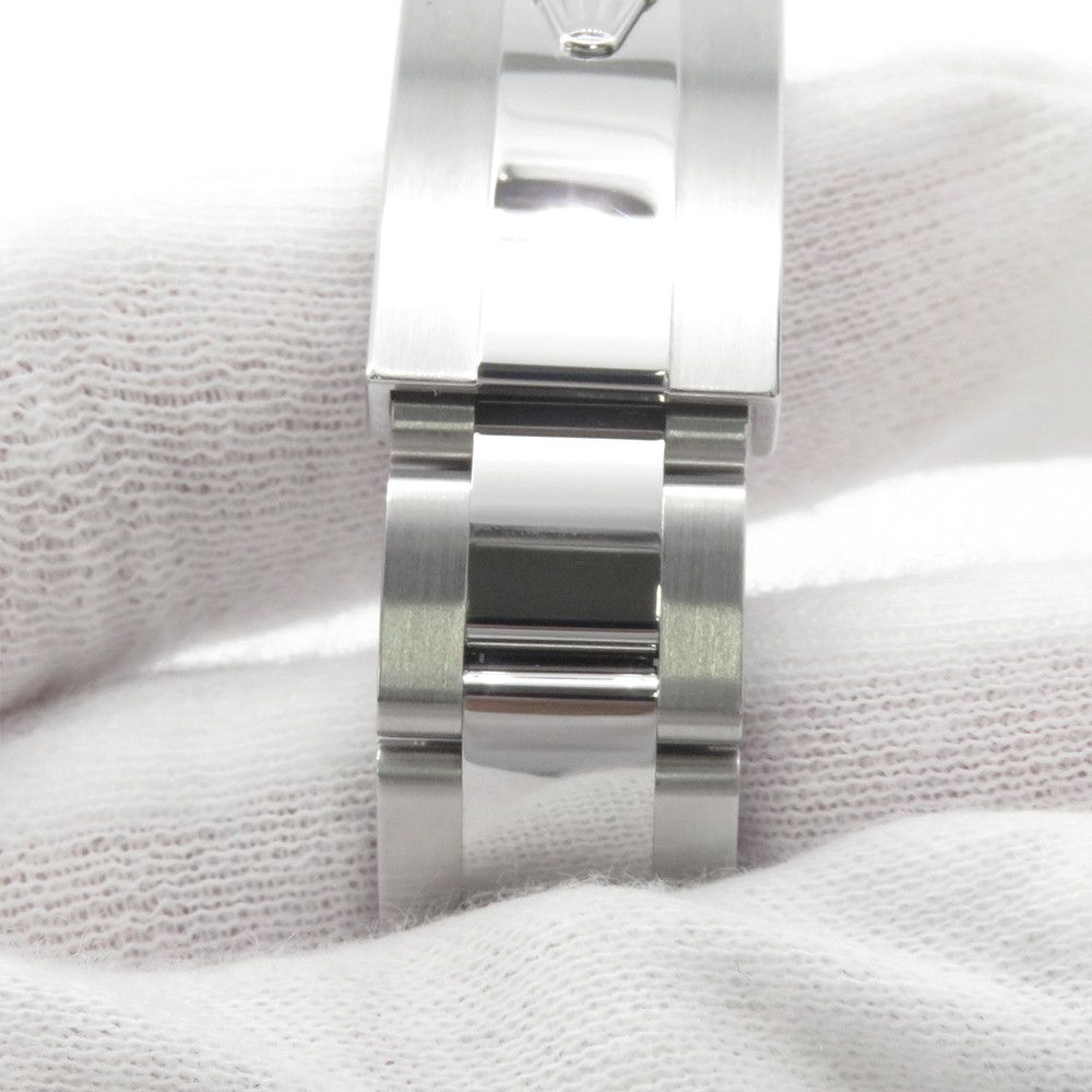 Rolex Datejust 31 SS 18k White Gold Roulette Watch Mint Green Dial — view 8