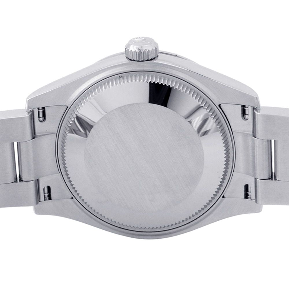 Rolex Datejust 31 SS 18k White Gold Roulette Watch Mint Green Dial — view 3