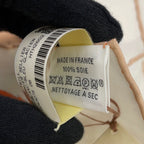 Hermes Scarf Carre 90 le Pommier Sellier Silk White — view 8