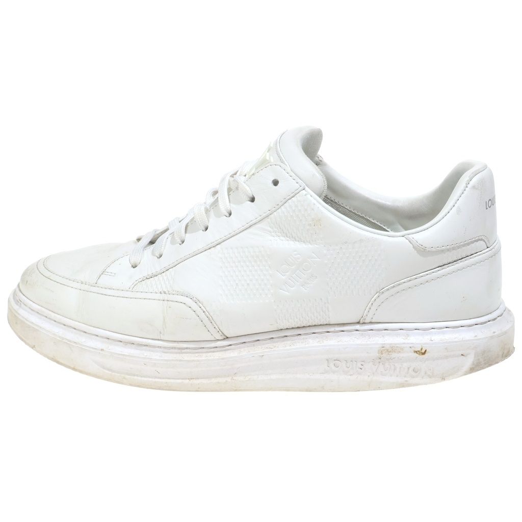 Louis Vuitton Beverly Hills Damier Low Cut Sneakers White