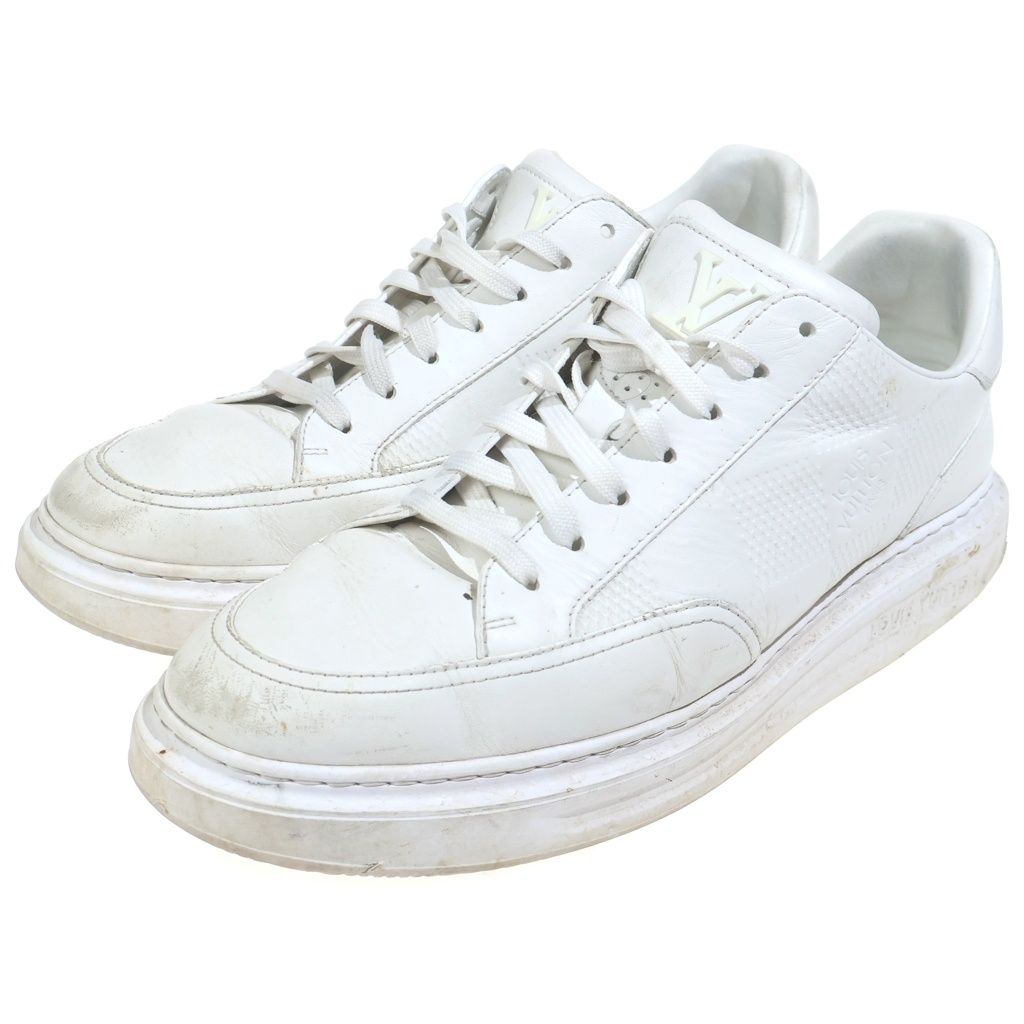 Louis Vuitton Beverly Hills Damier Low Cut Sneakers White — view 2