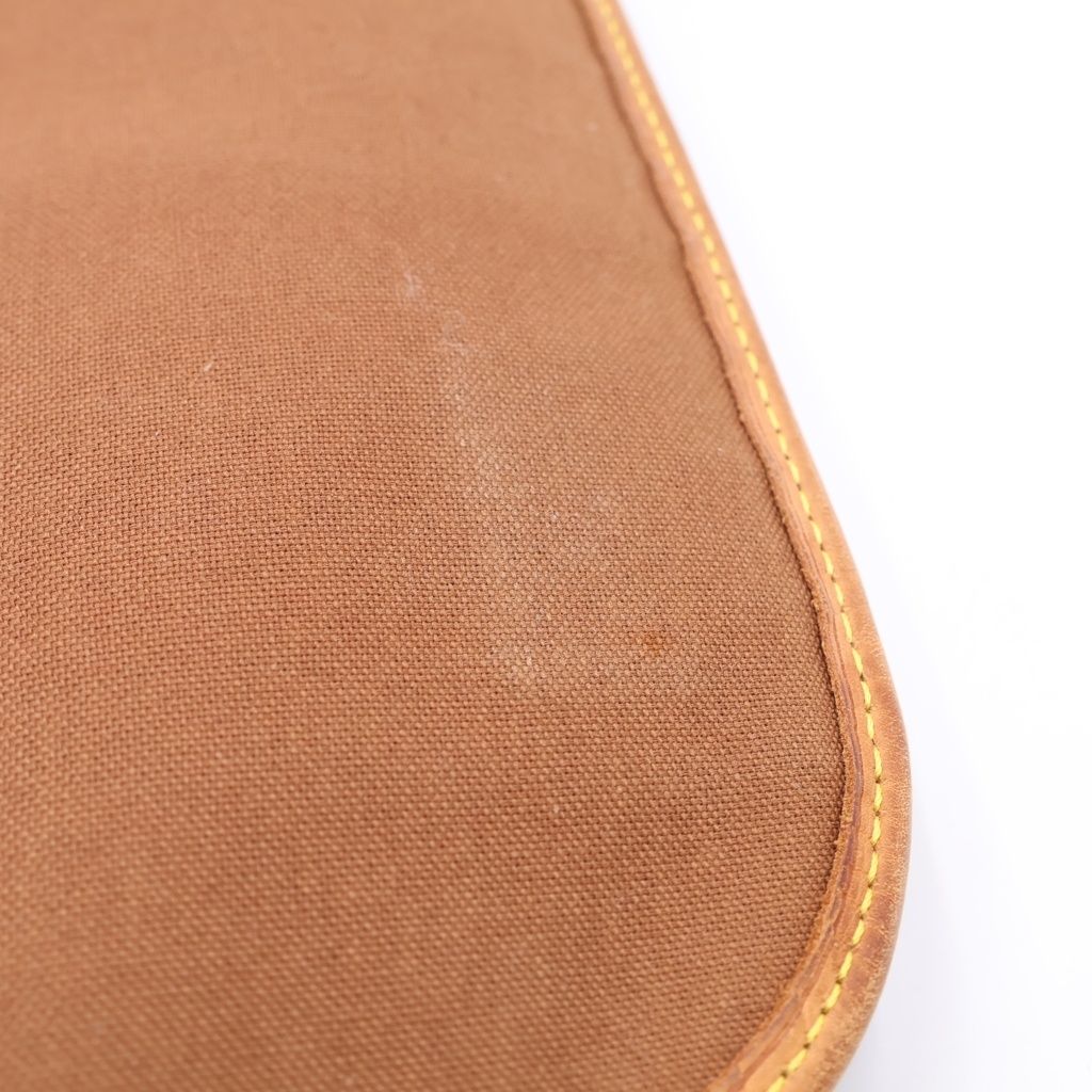 Louis Vuitton Monogram Messenger Bosford GM Shoulder Bag Brown Leather Gold — view 8