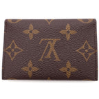 Louis Vuitton Monogram Card Holder Slim Case Gold Brown — view 2