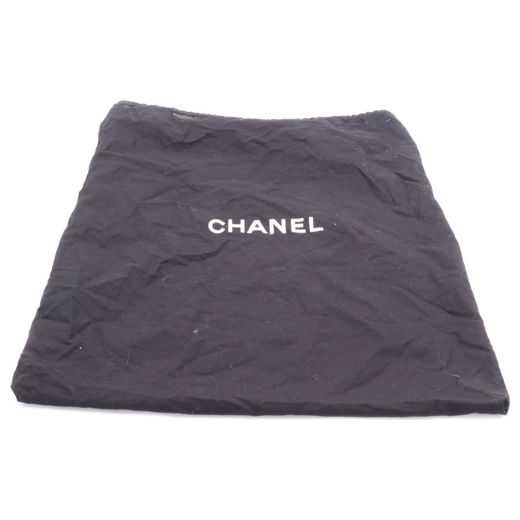 Chanel Central Station Tote Black Leather Silver — view 9
