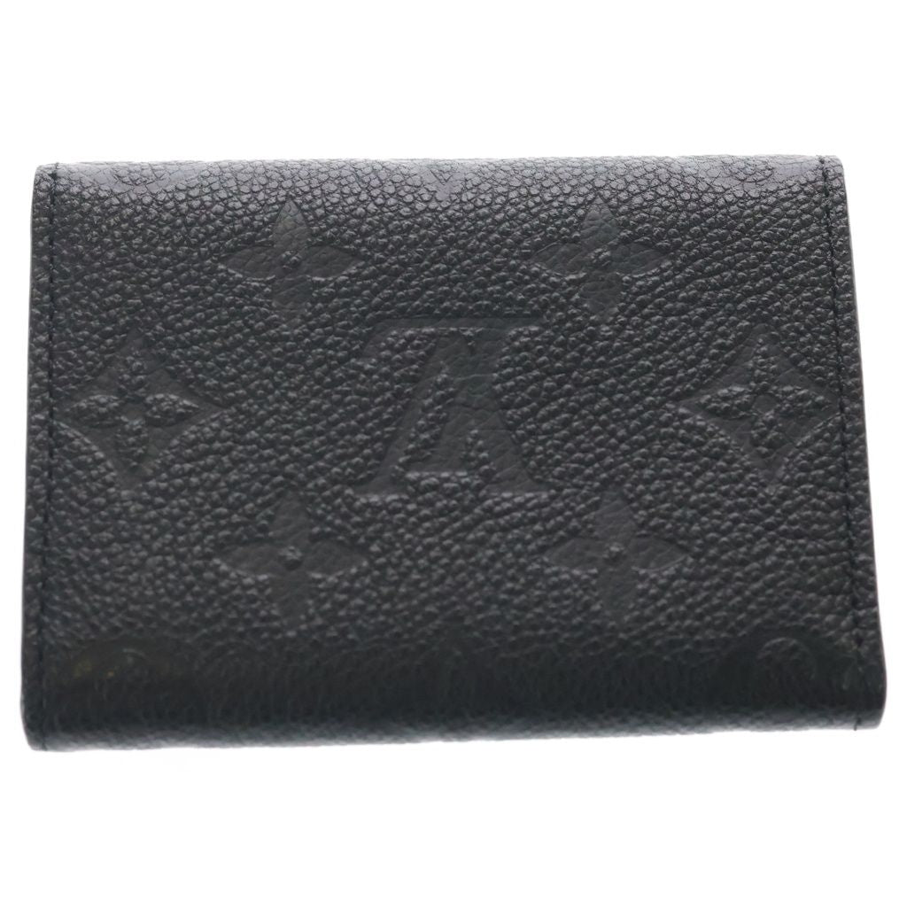 Louis Vuitton Monogram Empreinte Business Card Holder Case Black — view 2