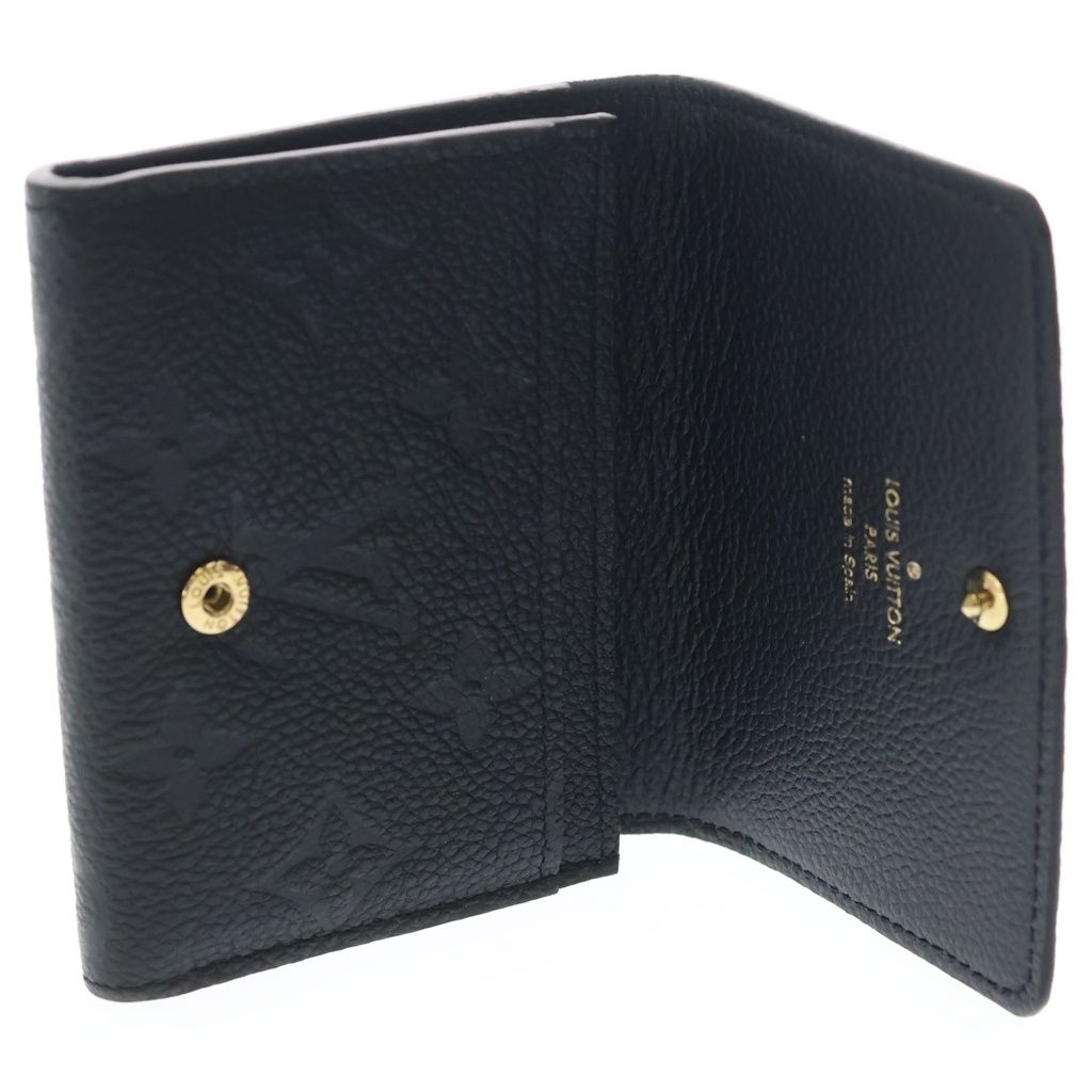 Louis Vuitton Monogram Empreinte Business Card Holder Case Black — view 4