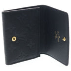 Louis Vuitton Monogram Empreinte Business Card Holder Case Black — view 4