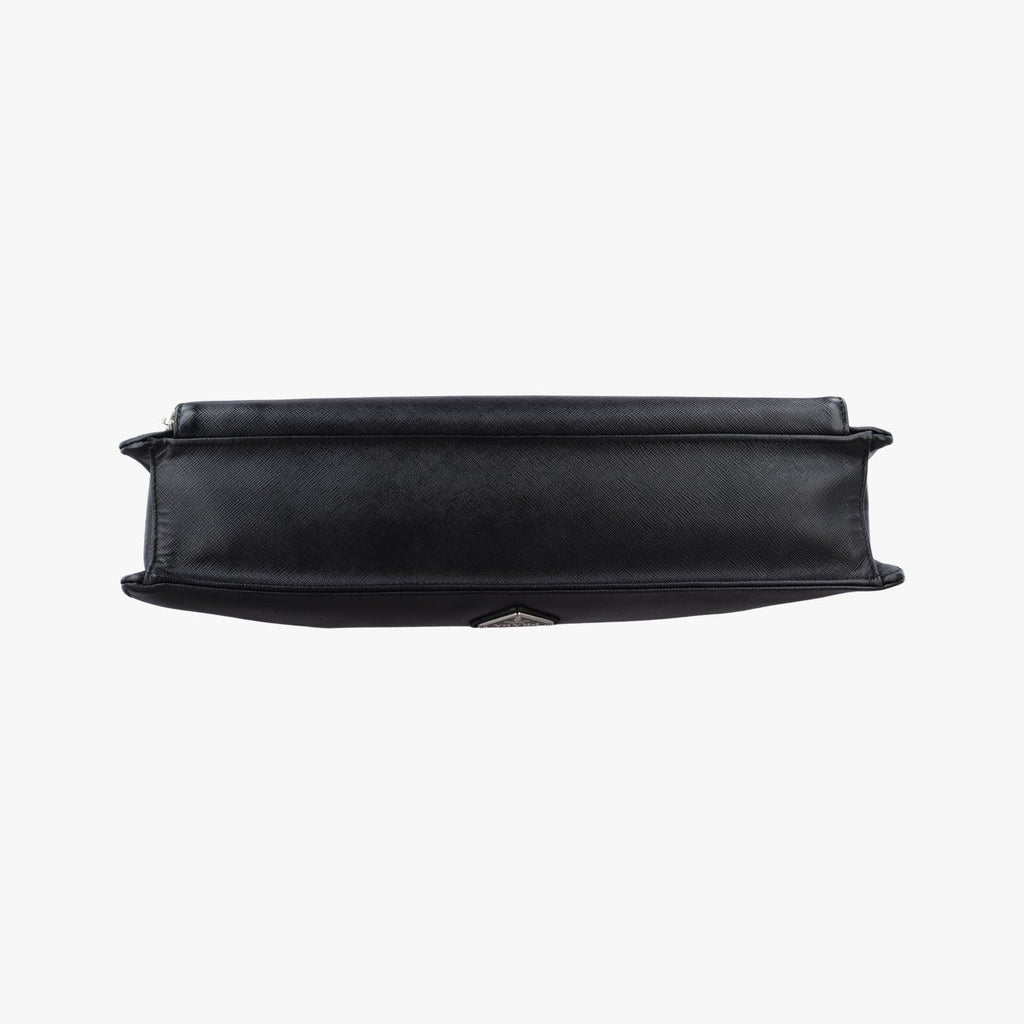 Prada Black Saffiano Leather 31 Handbag — view 3