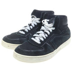 Celine Trainer Suede Mesh Contrast Mid Cut Sneakers Black — view 2
