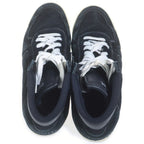 Celine Trainer Suede Mesh Contrast Mid Cut Sneakers Black — view 4
