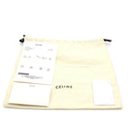 Celine Soft Cube Small 2-Way Handbag Black Red Leather — view 8