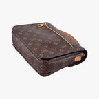 Louis Vuitton Pochette Metis MM Monogram Brown Canvas Handbag — view 6