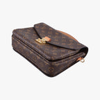 Louis Vuitton Pochette Metis MM Monogram Brown Canvas Handbag — view 4