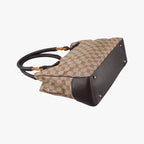 Gucci GG Canvas Bamboo Beige Brown Handbag — view 7
