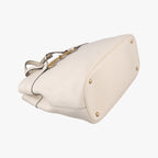 Gucci Bright Bit White Leather Handbag — view 5