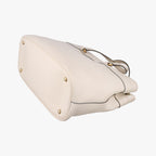 Gucci Bright Bit White Leather Handbag — view 6