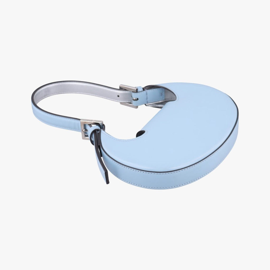 Fendi Cookie Mini Blue Leather Handbag — view 7