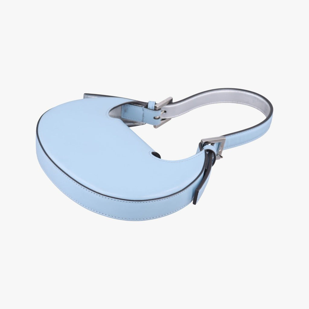Fendi Cookie Mini Blue Leather Handbag — view 6