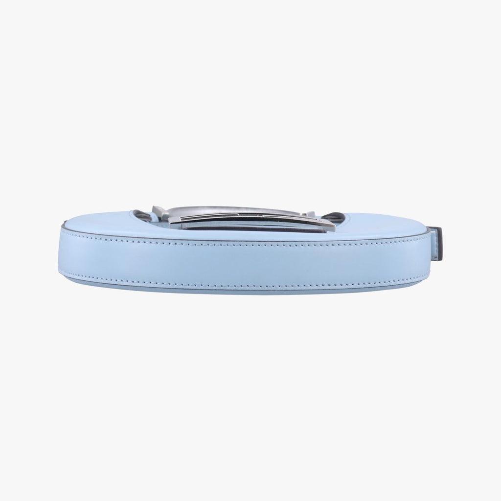 Fendi Cookie Mini Blue Leather Handbag — view 3