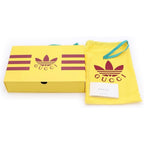 Gucci Adidas Chain Shoulder Bag Wallet Pochette Red White Leather — view 9