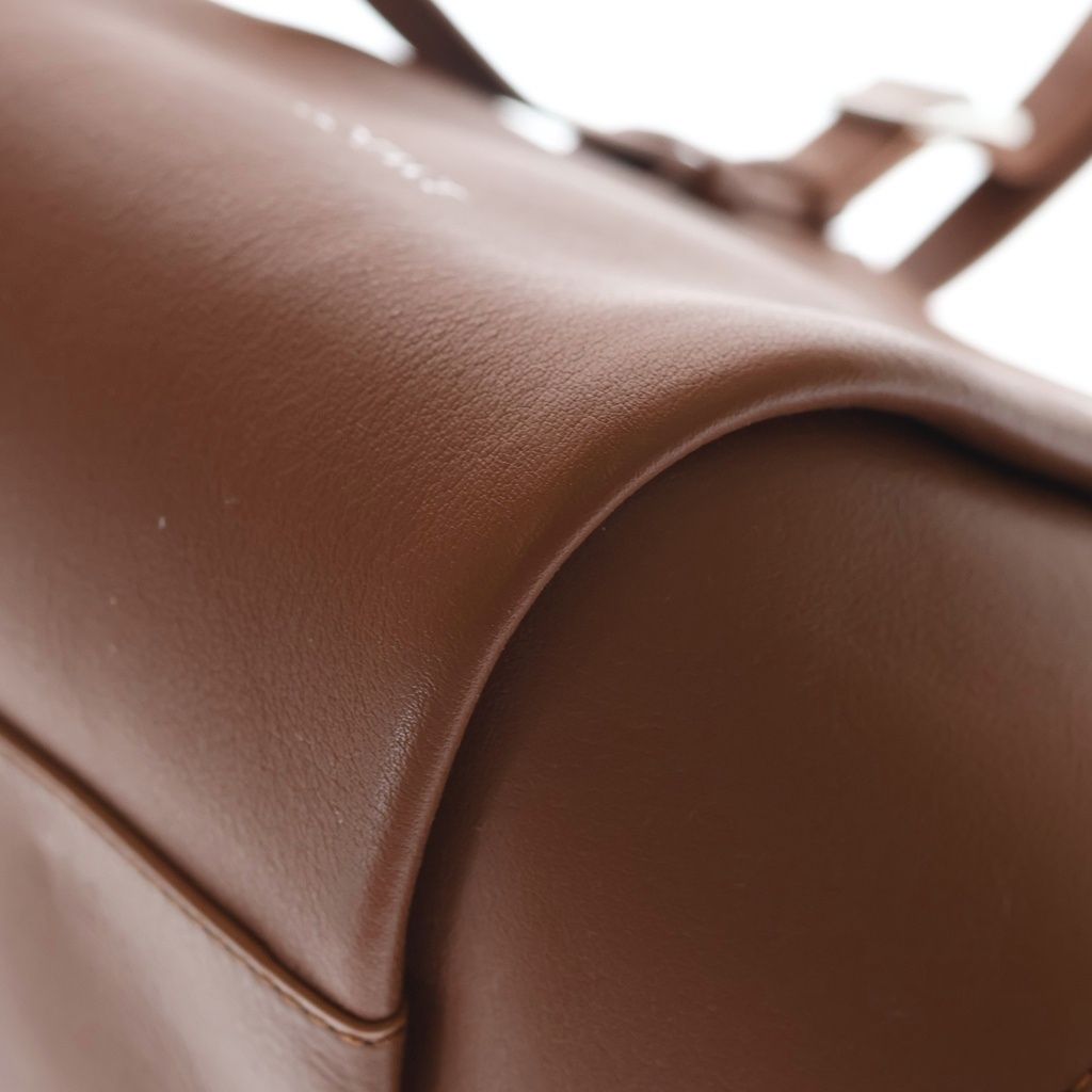 Loewe Hammock Flip Classic Calf Leather 2-Way Shoulder Bag Brown — view 5