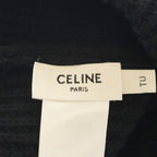 Celine Logo Knit Hat Black — view 7