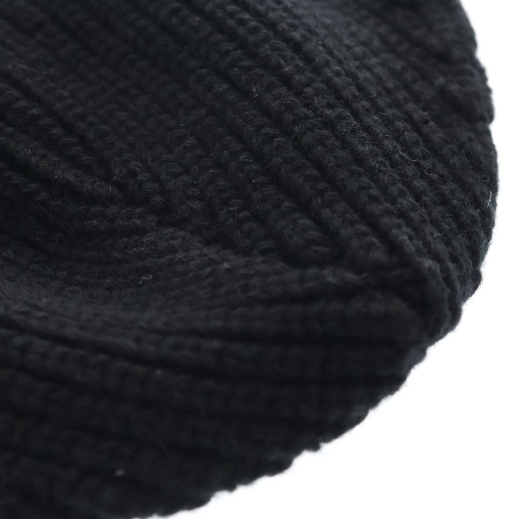 Celine Logo Knit Hat Black — view 6